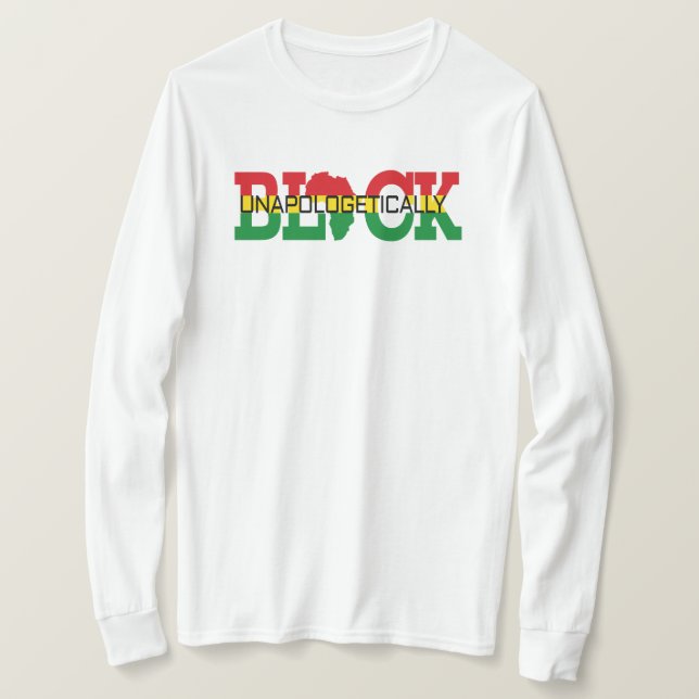 Unapologetically Black    T-Shirt (Design Front)