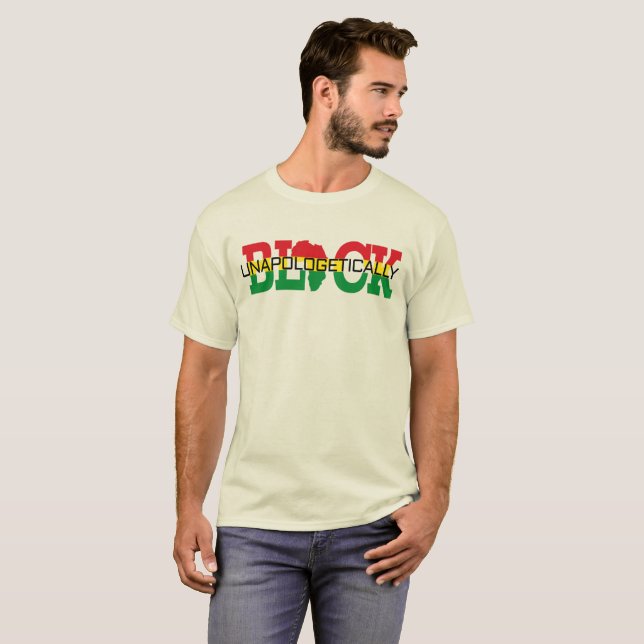 Unapologetically Black     T-Shirt (Front Full)