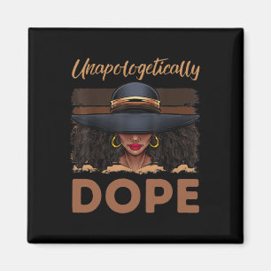 Unapologetically Drug Black History African Americ Magnet