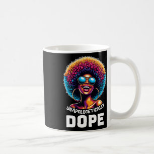 Unapologetically Drug Black History Month African Coffee Mug