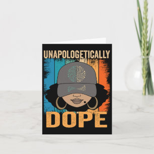 Unapologetically Drug Women Black History Month Ju Card