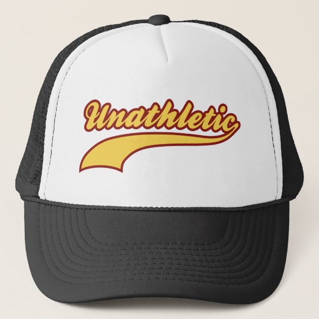 Unathletic Trucker Hat (Front)