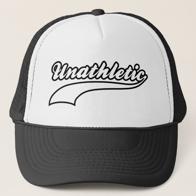 Unathletic Trucker Hat (Front)