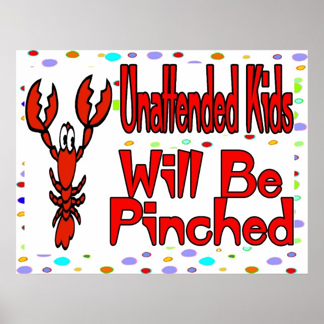 Unattended Kids Poster (Front)