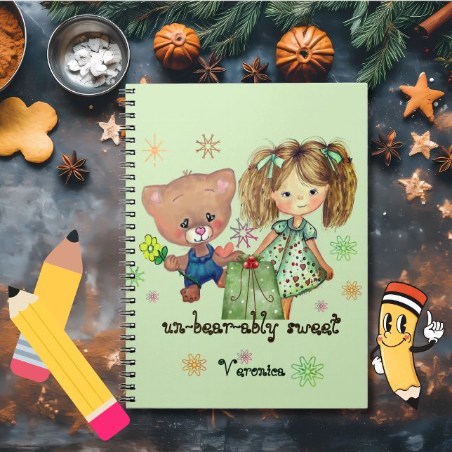 Unbearably Sweet Teddy Bear  Notebook (Unbearably Sweet Teddy Bear Notebook)
