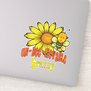 Unbelievable Granny Sunflowers and Bees