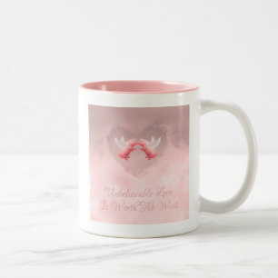 Unbelievable Love Two-Tone Coffee Mug