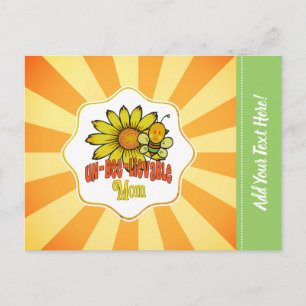 Unbelievable Mum Sunflowers Postcard