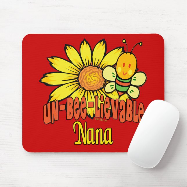 Unbelievable Nana Sunflowers Mouse Pad (With Mouse)