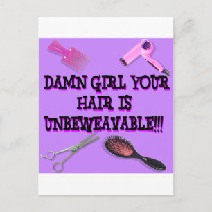 Unbeweavable Postcard