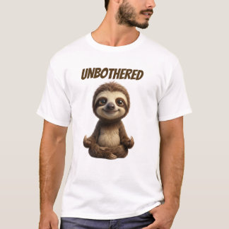 Unbothered Chill Sloth T-Shirt