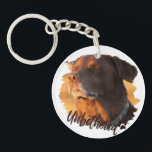 Unbothered Golden Hour Dog – Premium Minimalist Key Ring<br><div class="desc">Capture the ultimate vibe of peace and serenity with our 'Unbothered' Dog . Featuring a soulful Labrador/Retriever soaking up the golden hour sun with eyes closed, this design perfectly embodies the feeling of switching off from the world. Written in a trendy, handcrafted script, the word 'Unbothered' adds a modern, aesthetic...</div>