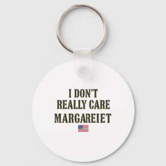 Unbothered Margaret Statement Tee Sticker Key Ring