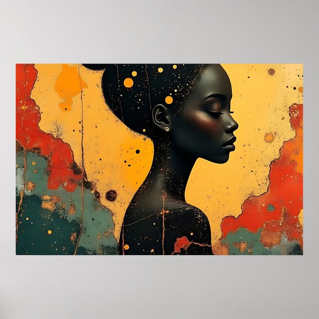 Unbothered Wall Art (Front)