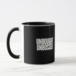Unbought Unbossed Bold Chisholm Graphic Tee Mug