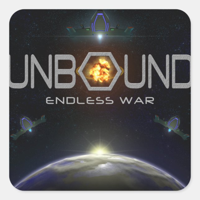 Unbound:Endless War Stickers (Front)