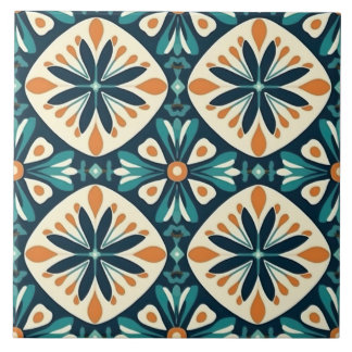 Unbounded Symmetry: Geometric Seamless Pattern Tile