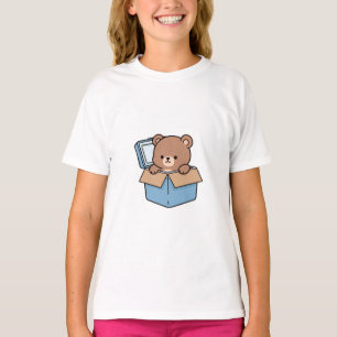 Unboxing Bear Kids T-Shirt