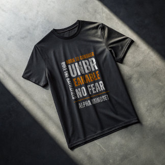 Unbreakable Alpha Mindset T-Shirt – Savage Gymwear