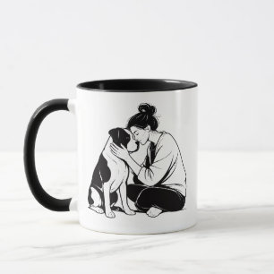 Unbreakable Bond Between Dog & Human Mug