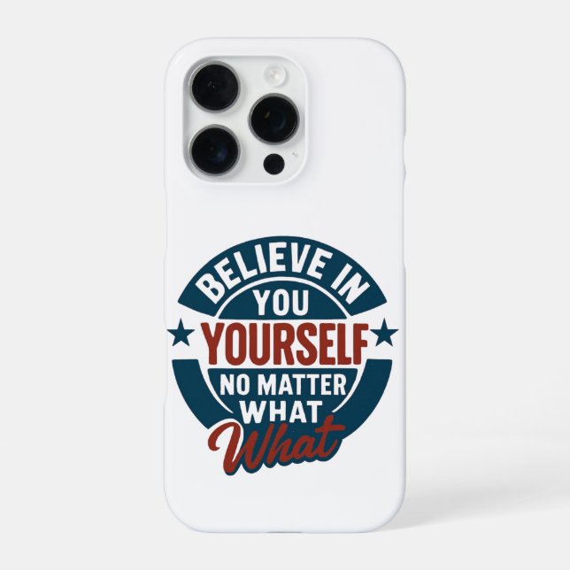 Unbreakable Emblem iPhone Case (Back)