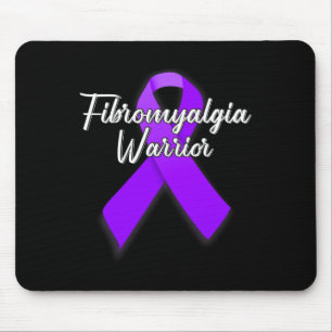 Unbreakable Fibromyalgia Awareness Family Cute Wom Mouse Pad