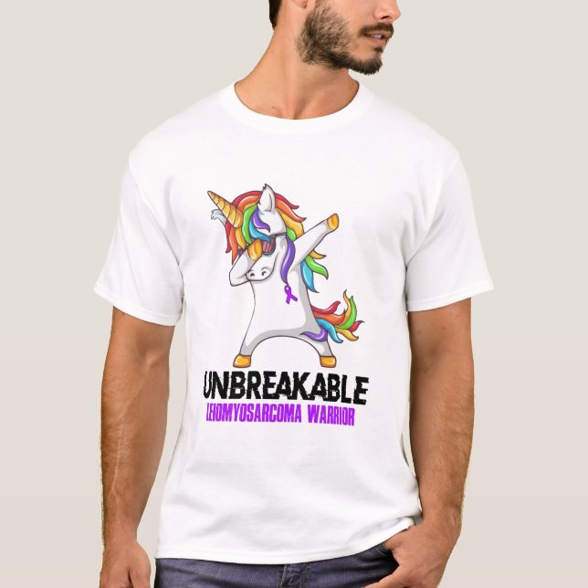 Unbreakable Leiomyosarcoma Warrior T-Shirt (Front)