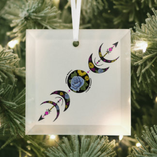 Unbreakable Nature's Cycle  Glass Tree Decoration