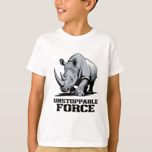 Unbreakable Rhino: Strength and Power Unleashed T-Shirt