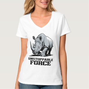 Unbreakable Rhino: Strength and Power Unleashed T-Shirt