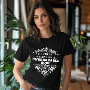 Unbreakable Soul Inspirational Women Vintage Tri-Blend Shirt