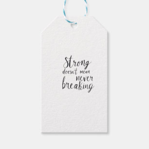 Unbreakable Spirit Gift Tags