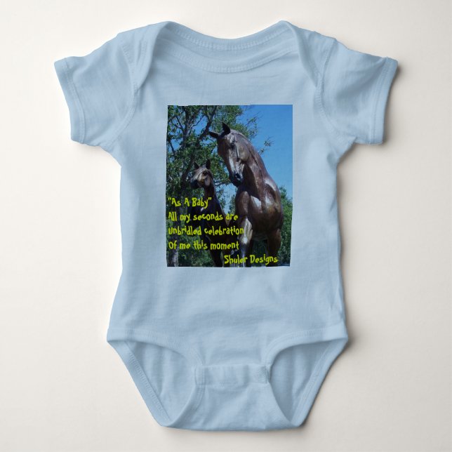 Unbridled Celeb Baby Bodysuit (Front)