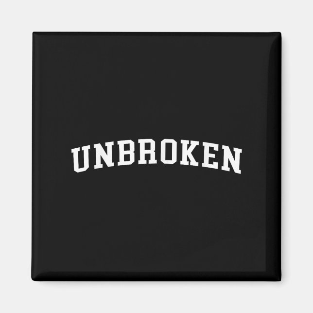 Unbroken  magnet (Front)