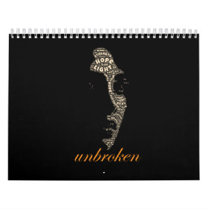 Unbroken Woman Inspirational Word Calendar