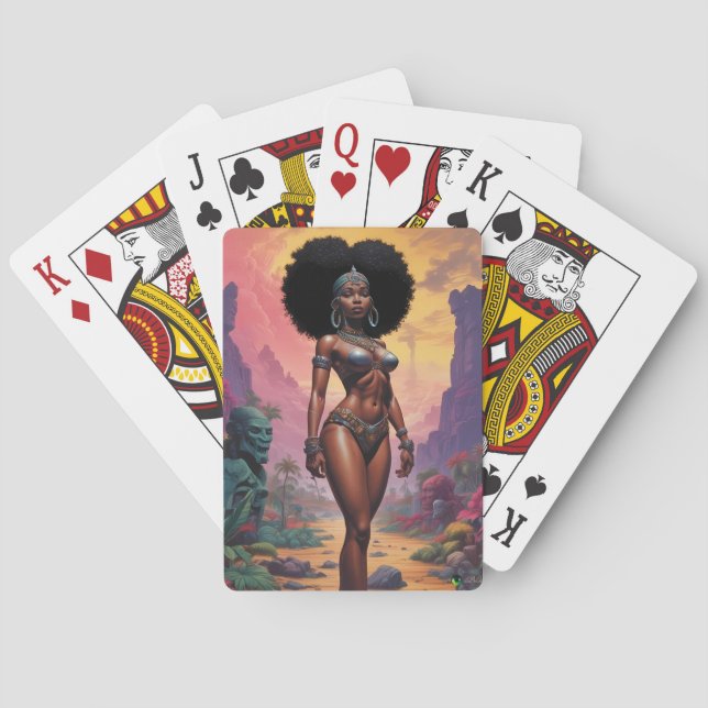 Unburdened By What Has Been - Ken Gauge Art Playing Cards (Back)