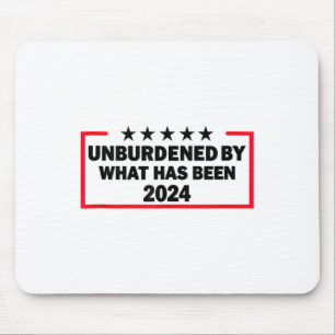 Unburdened By What Has Been Trump Victory 2024 Tan Mouse Pad