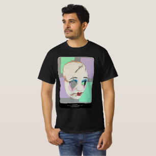 'Uncanny Valley' Painting on a  T-Shirt