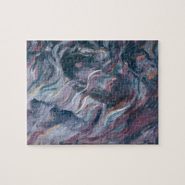 Uncertainties I. The Farewells (triptych) 1911 (oi Jigsaw Puzzle (Horizontal)