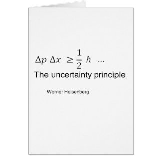 Uncertainty principle