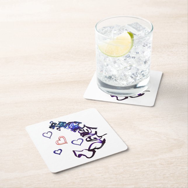 Unchain My Heart Paper Coasters (Insitu)