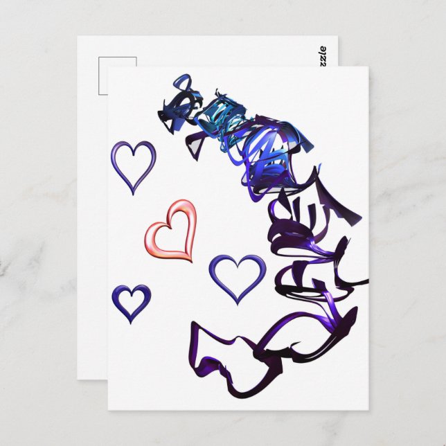 Unchain My Heart Postcard (Front/Back)