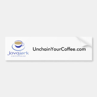 UnchainYourCoffee.com Bumper Sticker