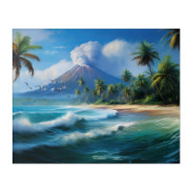 Uncharted Deserted Pacific Island