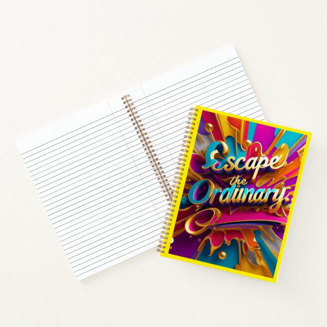 "Uncharted Life Paths" Notebook (Inside)