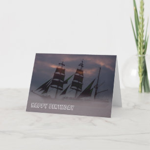 Unchartered Waters - birthday card