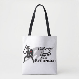 Unchecked Spirits and Empowering Pro-Se Book Tote Bag