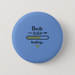 Uncle 2024 Loading Pregnancy Unc Birth 6 Cm Round Badge