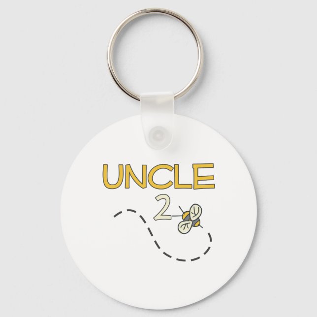 Uncle 2 Bee Key Ring (Front)