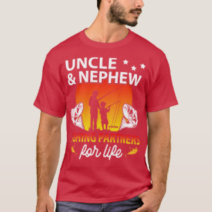 Uncle And Nephew Fishing Partners For Life Happy M T-Shirt